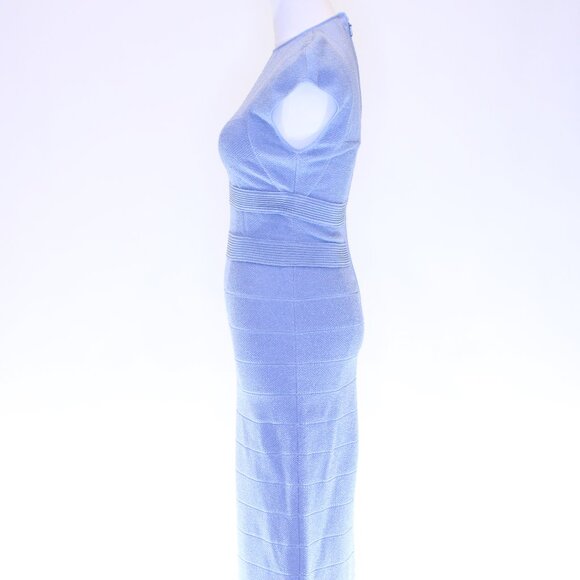 Herve Leger Sheer Bustier Gown XS - Picture 4 of 11